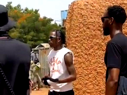[Updated] Video: American rappers, Travis Scott rumoured to be in Kano for video shoot