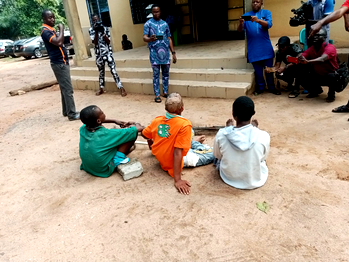 Police parade suspected killers of naval officer in Ondo