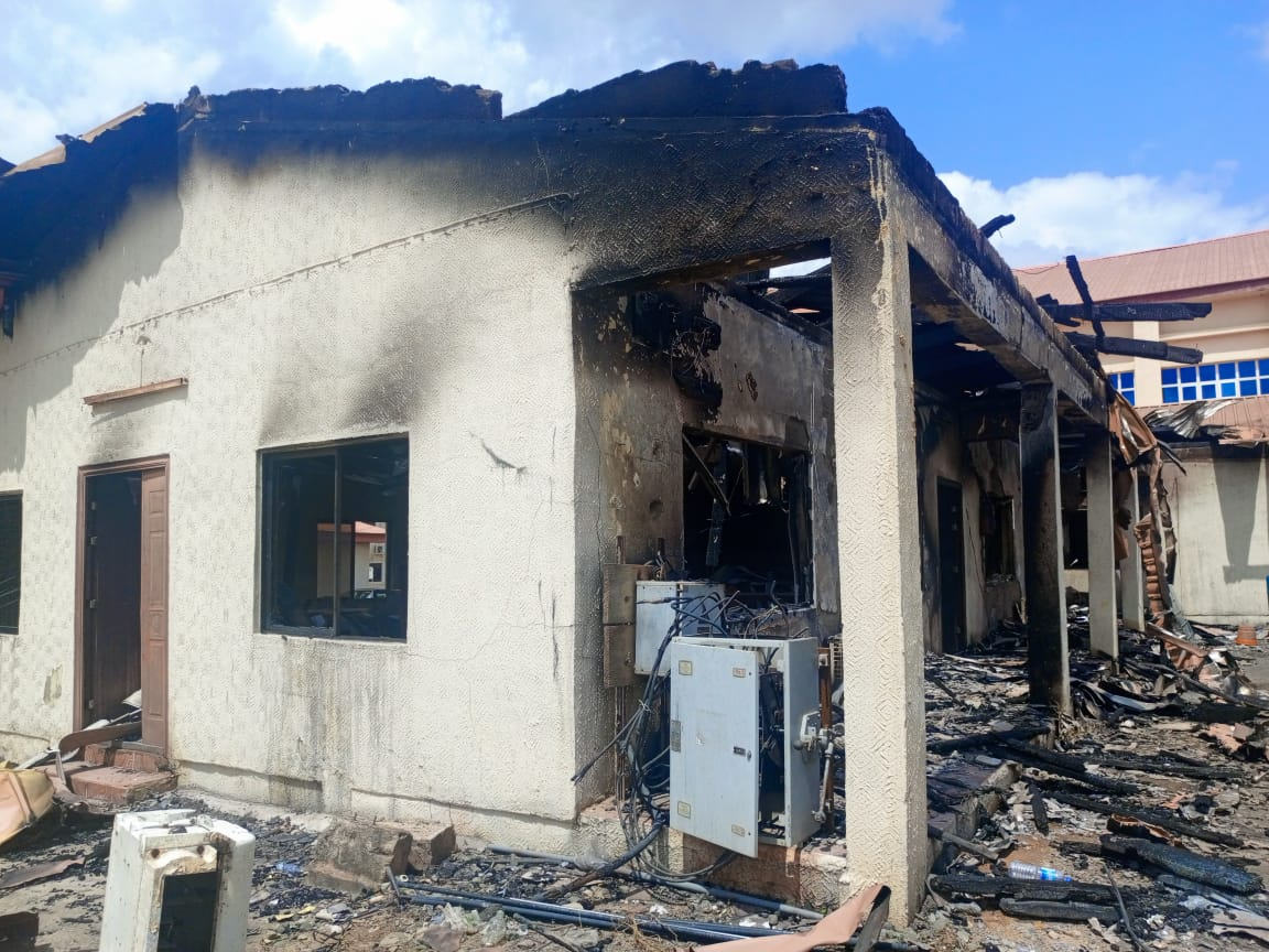 Fire burns down Magistrate Court in Ebonyi
