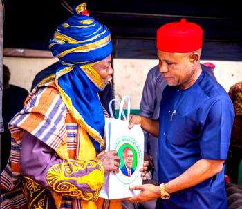 Eid-el-Kabir: Mbah visits Enugu Muslim Community, promises an inclusive govt  