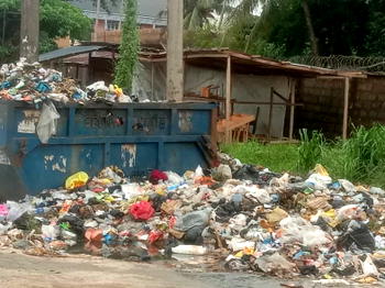 Residents raise alarm as refuse take over major streets Ebonyi