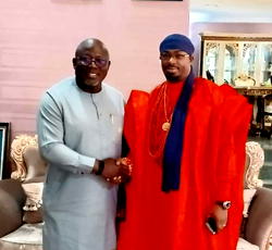 Oborevwori salutes Dein of Agbor at 46