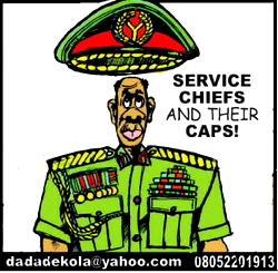 Cartoon: Wearer’s head must expand to fit cap