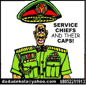 Cartoon: Wearer’s head must expand to fit cap