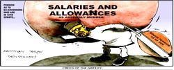 Cartoon: Lawbreaker, sorry, lawmaker, is that subsidy allowance?