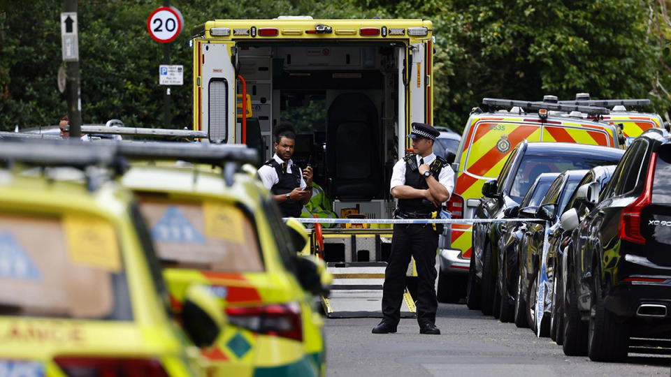 Nine injured as car hits UK school