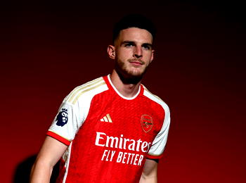 England star Rice completes British record transfer to Arsenal