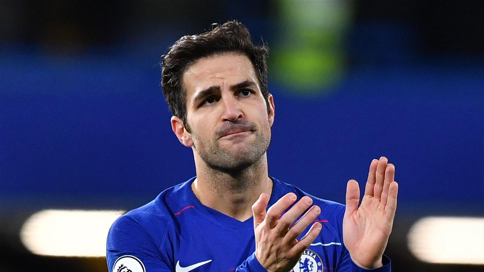  Cesc Fabregas, a Spanish midfielder, is pictured playing for Chelsea, a professional football club based in London, England.