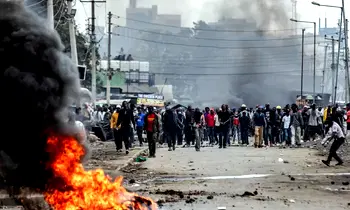 Kenya shuts schools as police battle protesters