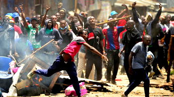 Six killed in banned Kenyan protests