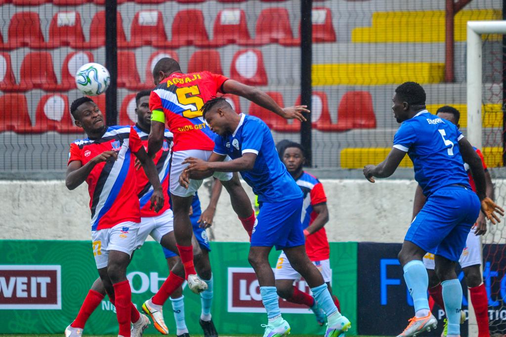 Naija Super 8: Sochima’s howler gifts Lobi Stars comeback victory over Rivers Utd