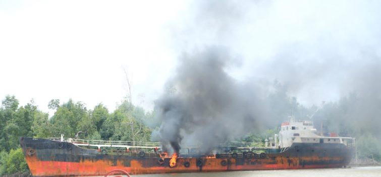 Destroying vessel with 800,000 barrels stolen crude unacceptable environmental pollution – HOMEF