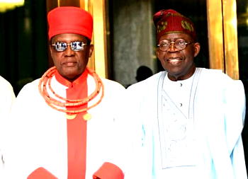Tinubu celebrates Oba of Benin at 70