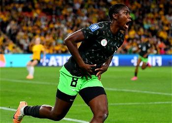 Oshoala sets Women’s World Cup record with goal against Australia