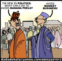 Cartoon: Cattle rearing safer than monkey business