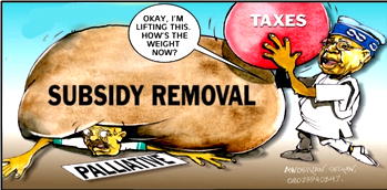 Cartoon: Hello comrade, can you breathe now?