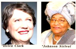 COVID-19: Johnson Sirleaf, Helen Clark task UNGA