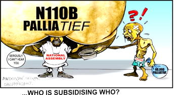 Cartoon: Nigerian definition of subsidy