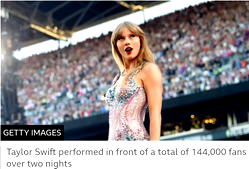 Taylor Swift’s Seattle concert generates earthquake