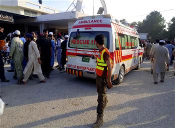 Pakistani suicide bomber kills more than 50 in political gathering 