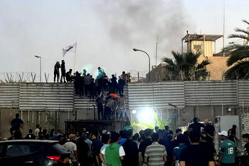 Angry protesters set ablaze Swedish embassy in Iraq over Quran burning