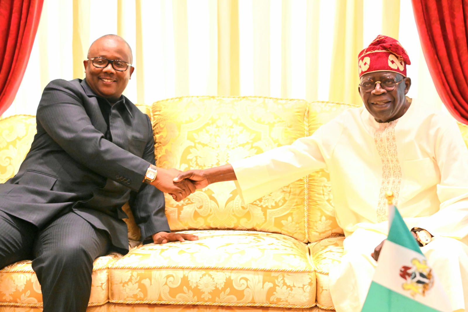 Photos: Tinubu receives Guinea Bissau’s president in Lagos