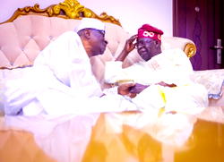 Photos: President Tinubu visits Oba of Lagos