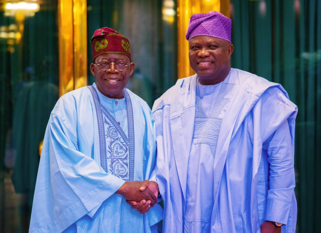 Photo: Tinubu Meets Ambode In Aso Rock - Vanguard News