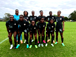 Super Falcons thrash Australian club 8-1 in World Cup warm-up