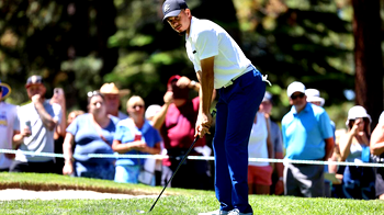 Video: Steph Curry sparks celebrations after hitting hole-in-one at celebrity golf tournament
