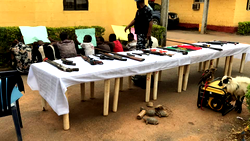 Sit-at-home: Police parade native doctor, other suspected IPOB/ESN members in Ebonyi