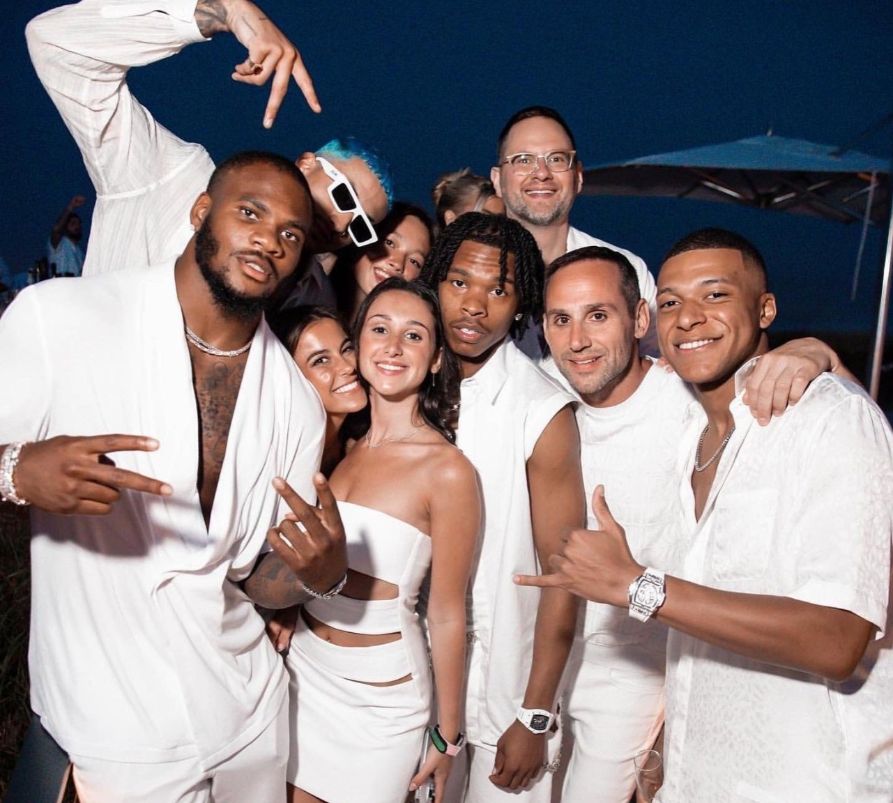 Photos Michael Rubin’s 4th of July US white party draws Alist