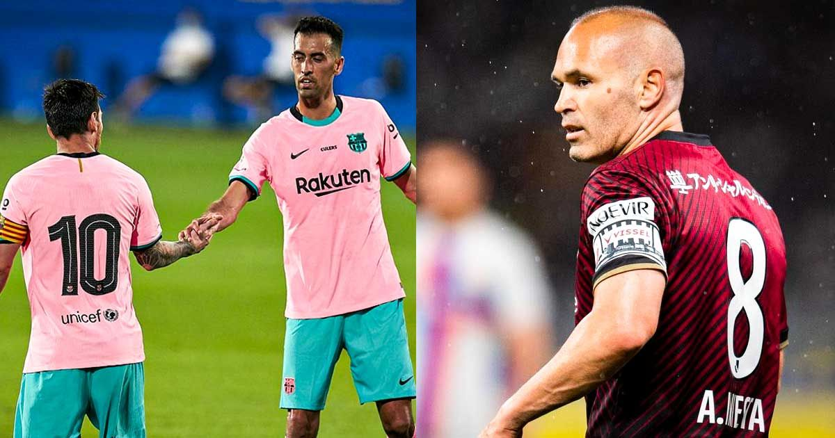 Andres Iniesta set to reunite with Lionel Messi, Sergio Busquets at