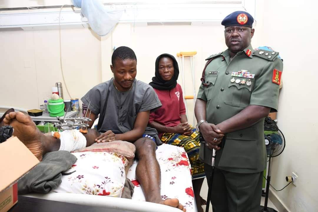 Road Accident: NYSC DG visits affected corps member at Army hospital ...