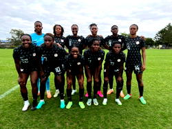 Super Falcons secure 2-0 win against Cameroon in Abeokuta