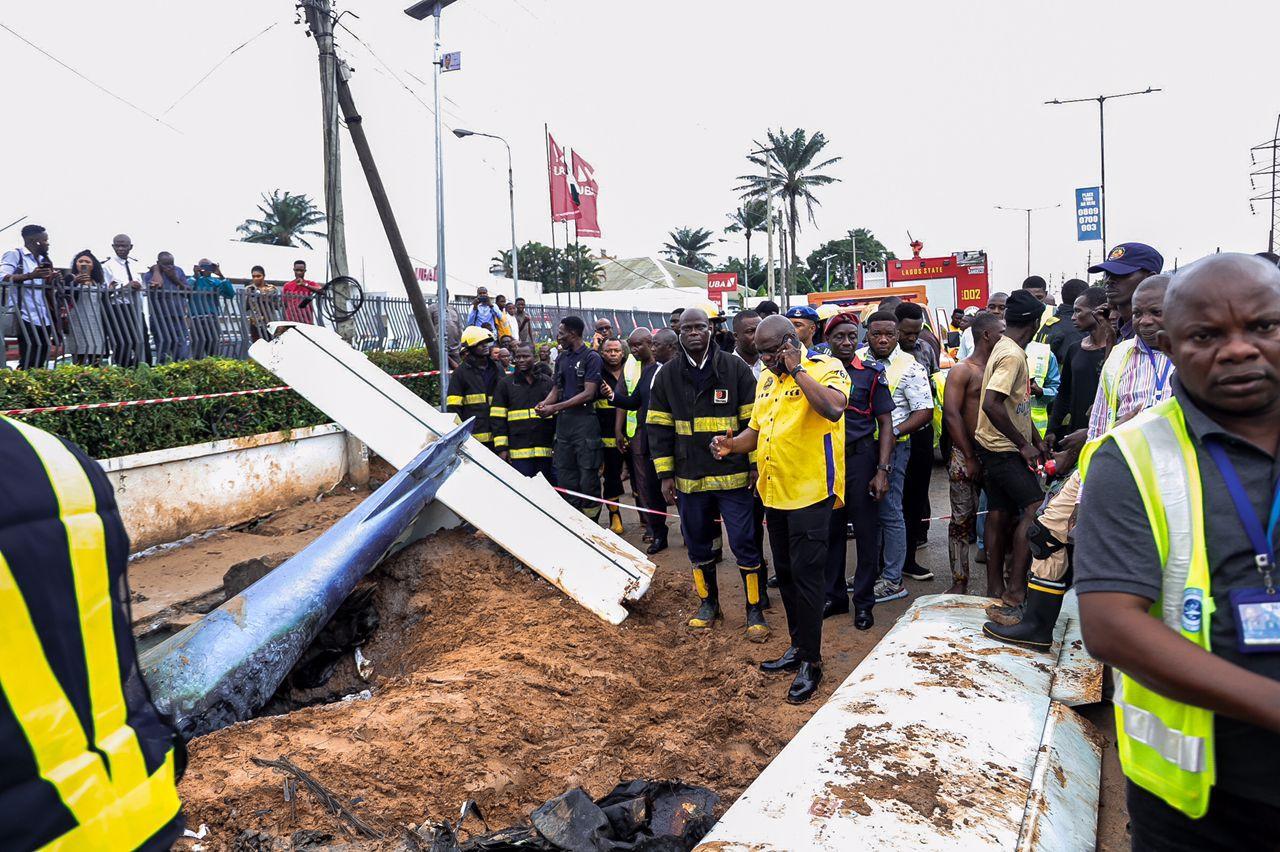 Normalcy Returns To Oba Akran Area Of Lagos After Helicopter Crash Vanguard News