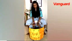 Meet Amarachukwu who makes furniture from tires, buckets, water bottles