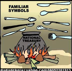 Cartoon: Settling down for feasting, sorry, ministry