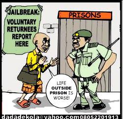 Cartoon: Nigerians’ prisons