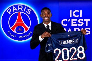Transfer: PSG sign Ousmane Demebele from Barcelona 