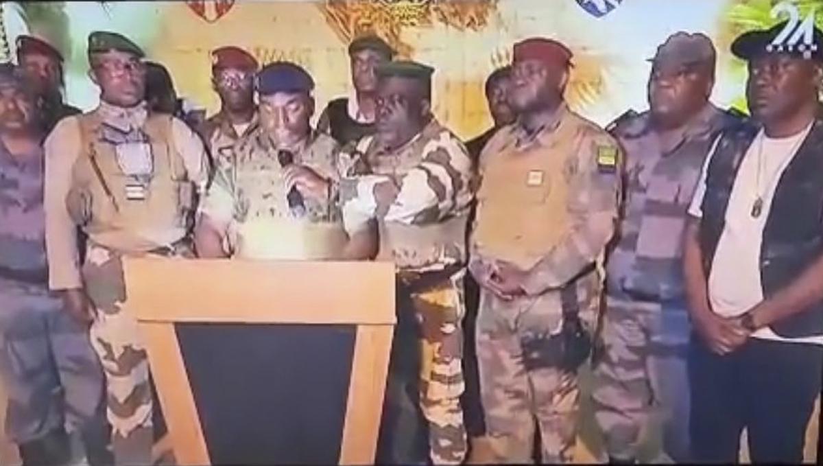 Updated Gabon Soldiers Oust Ali Bongo Say Election Result Cancelled