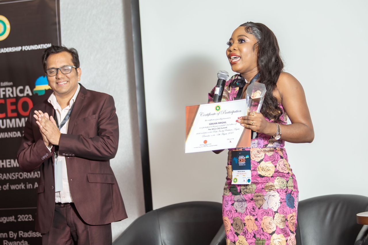 Igbuan Abigail of Houseofabby honored with international award by Pan ...