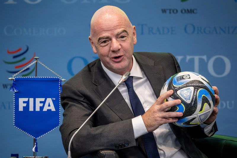 Italy could potentially earn a spot if the World Cup grows to include 64 nations, suggests Infantino.