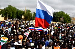 Nasarawa debunks alleged hoisting of Russian flag by protesters