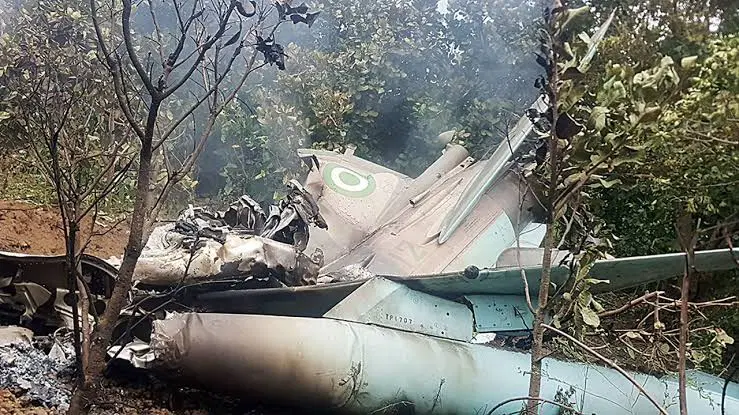 ‘Crashed aircraft was on mission from Benin to Lagos’