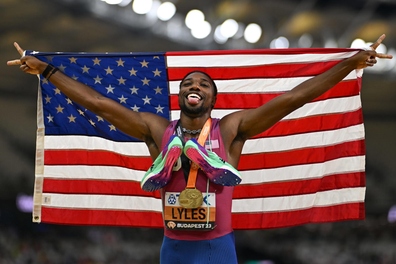 Lyles wins third 200m title for rare world sprint double - Vanguard News