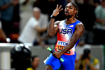 Noah Lyles targets Olympic medal haul to fill Usain Bolt void