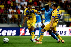 Osimhen hits double in Napoli’s winning start to title defence