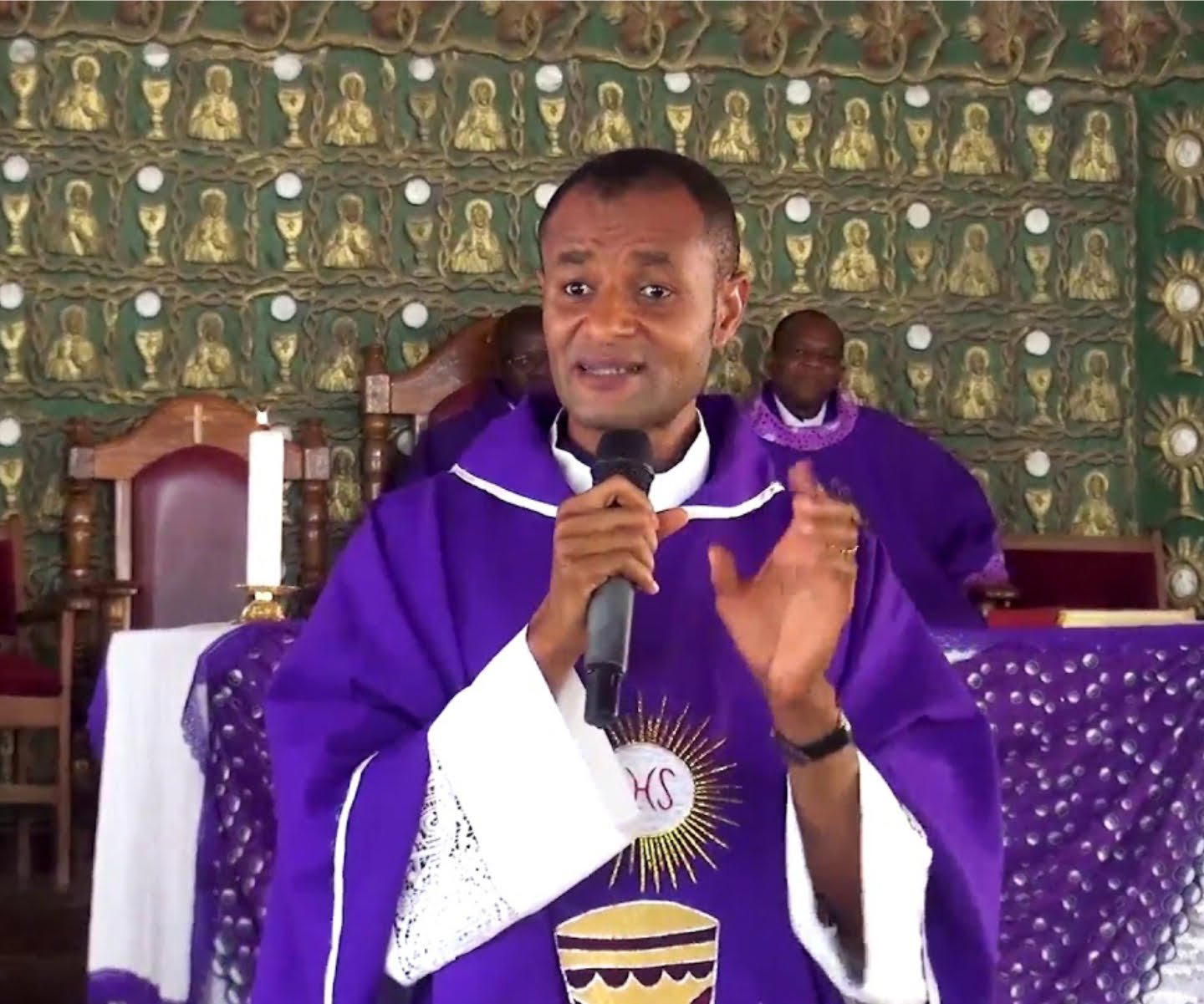 Video: Target corrupt politicians, not innocent people, Rev Fr Oluoma tells internet fraudsters