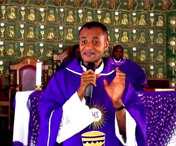 Video: Target corrupt politicians, not innocent people, Rev Fr Oluoma tells internet fraudsters
